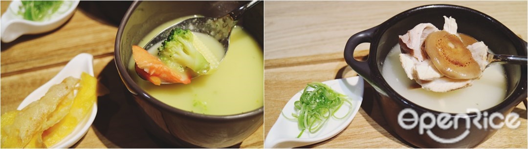 豚骨叉燒白湯&北海道起司濃湯