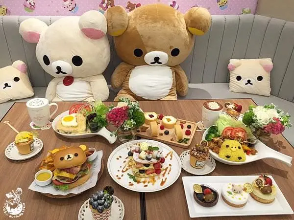 rilakkuma cafe plush